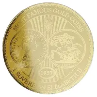 100 Francs Sovereign Elizabeth II