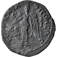 Tetrassarion - Geta as caesar ΓЄΡMANIKOΠOΛЄΩC / Є-T / CЄI