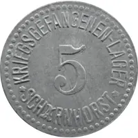 5 Pfennig - Brackel Kriegsgefangenen-Lager Scharnhorst