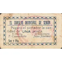 1 Peseta Serón