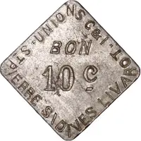 10 Centimes - Union commerciale et industrielle - Saint-Pierre-sur-Dives et Livarot [14]