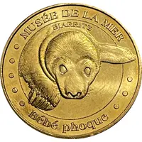Monnaie de Paris Tourist Token - Biarritz Musée de la Mer - Le bébé phoque