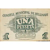 1 Peseta Rellinars