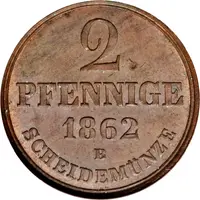 2 Pfennige - George V