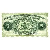 5 Dollars Barclay's Bank