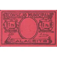 1 Peseta Calaceite