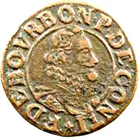 Double Tournois - Francis 14th type