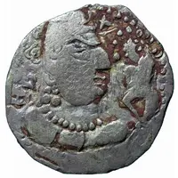 Drachm - Toramana Type 90, Gandhara mint