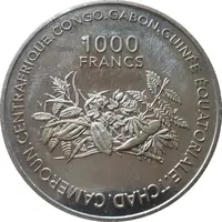 1000 Francs CFA Introduction Euro