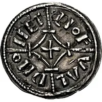 Penny - Ceolwulf II Cross and lozenge type
