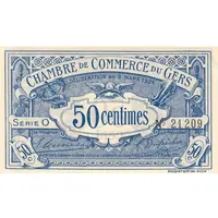 50 Centimes - Chambre de Commerce du Gers [32]