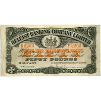50 Pounds Belfast Banking Company