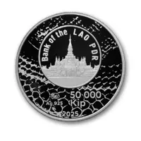 50 000 Kip Year of the Snake