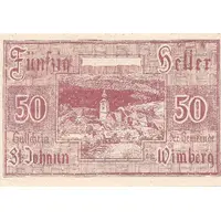 50 Heller St. Johann am Wimberg