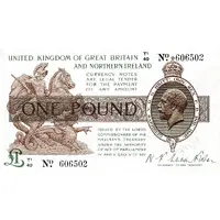 1 Pound - George V Treasury issue