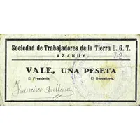 1 Peseta Azanuy