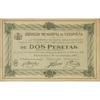2 Pesetas Estopiñán