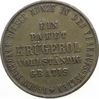 Token - Krügerol-Katarrh-Bonbons Leipzig