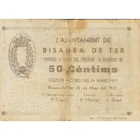 50 Céntimos Bisaura de Ter