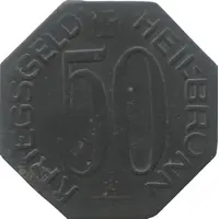50 Pfennig - Heilbronn