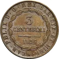 3 Centesimi - Carlo Felice Bologna
