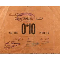 0.10 Pesetas Lloà