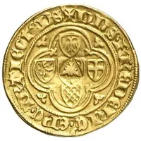 1 Goldgulden Countermarked Utrecht guilder
