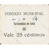 25 Céntimos Valdepeñas de Jaén