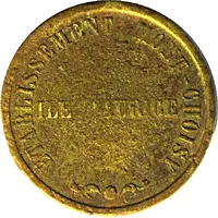 Token - Une journée 1852 J. Lambert