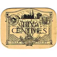 10 Centimes - Chambre de Commerce de Cholet 49