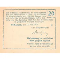 20 Heller Vöcklamarkt