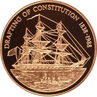 250 Dollars - Elizabeth II Drafting of Constitution