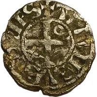 Denier - Alphonse of Poitiers + ALFVNSVS COMES