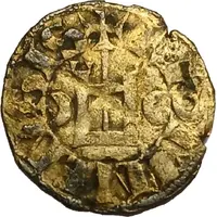 Denier - Alphonse of Poitiers + ALFVNSVS COMES