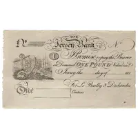 1 Pound Jersey Bank - Le Bailly & Deslandes