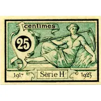25 Centimes - Chambre de Commerce d'Aurillac [15]
