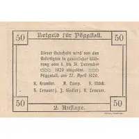 50 Heller Pöggstall