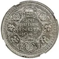 1 Rupee - Nickel Pattern