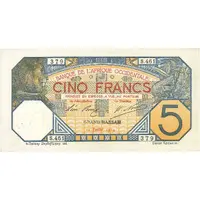 5 Francs Grand-Bassam
