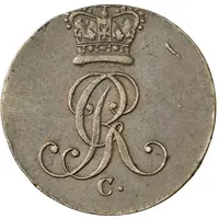 1 Pfenning - George III