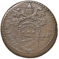 1 Quattrino - Clement X Jubilee, open door