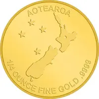 Round - 1/4 oz Gold Kiwi