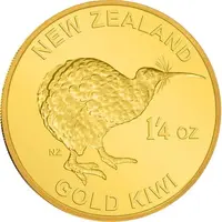 Round - 1/4 oz Gold Kiwi