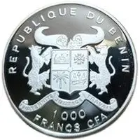 1000 Francs CFA Hansa - Brandenburg D. I.