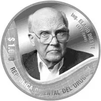 1000 Pesos Uruguayos Eladio Dieste