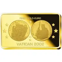 100 Francs CFA First gold Euro