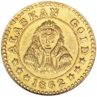 2 Toowah - Alaska Gold Eskimo and Sled