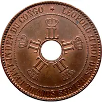 10 Centimes - Léopold II