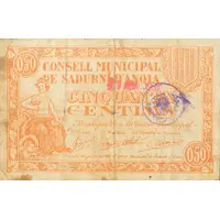 50 Céntimos Sadurní d'Anoia