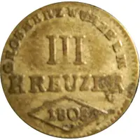 3 Kreuzers - Ferdinand III of Austria